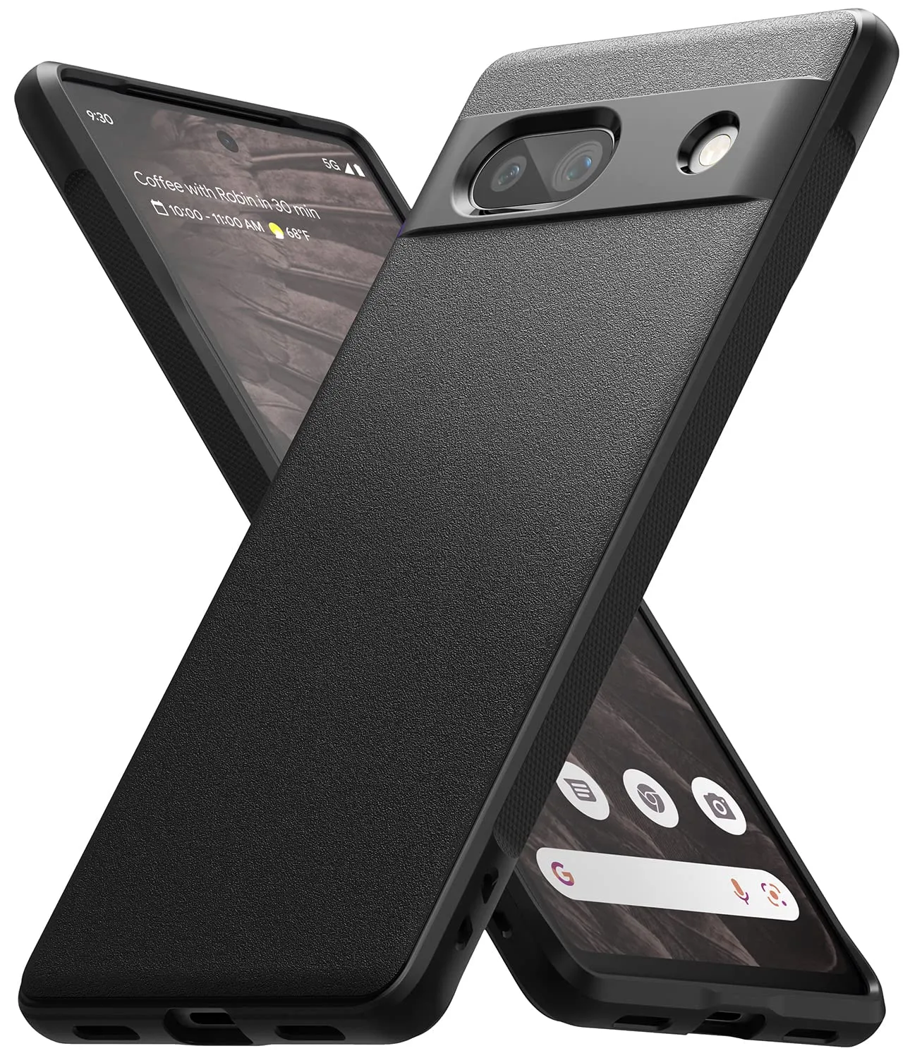 Google Pixel 7a Back Cover Case | Onyx  - Black