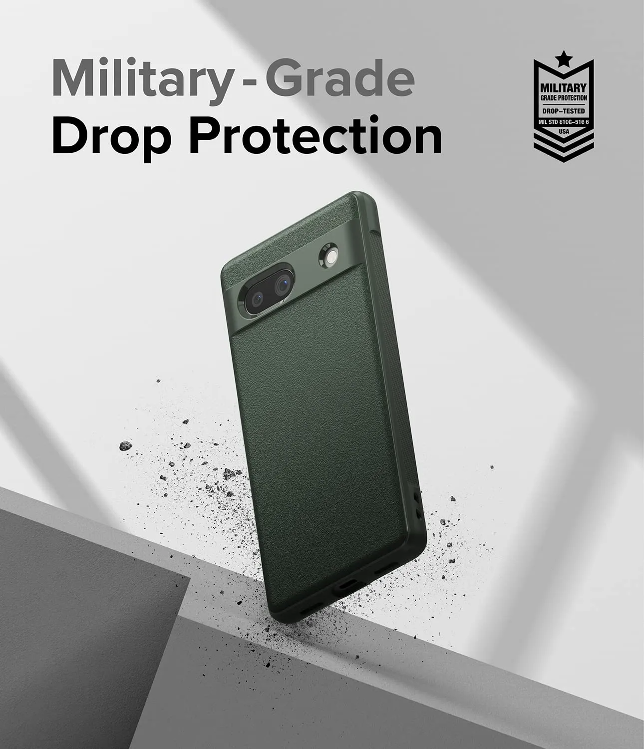 Google Pixel 7a Back Cover Case | Onyx  - Dark Green