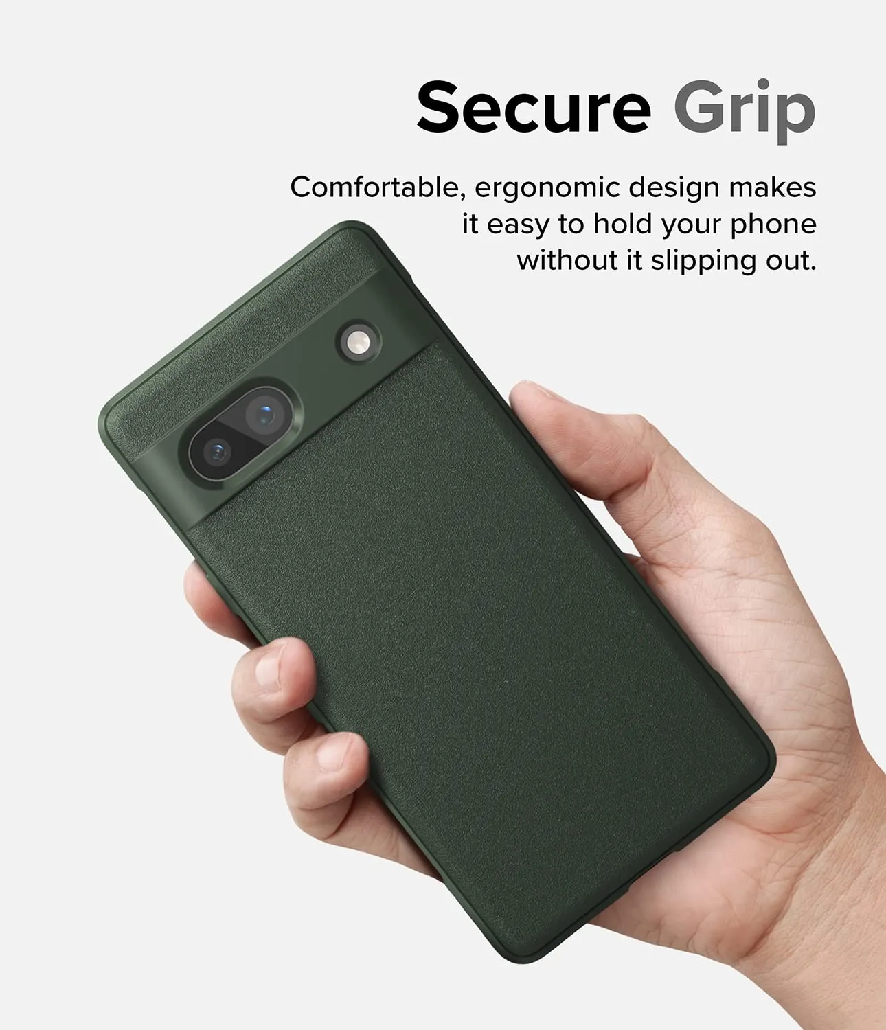 Google Pixel 7a Back Cover Case | Onyx  - Dark Green