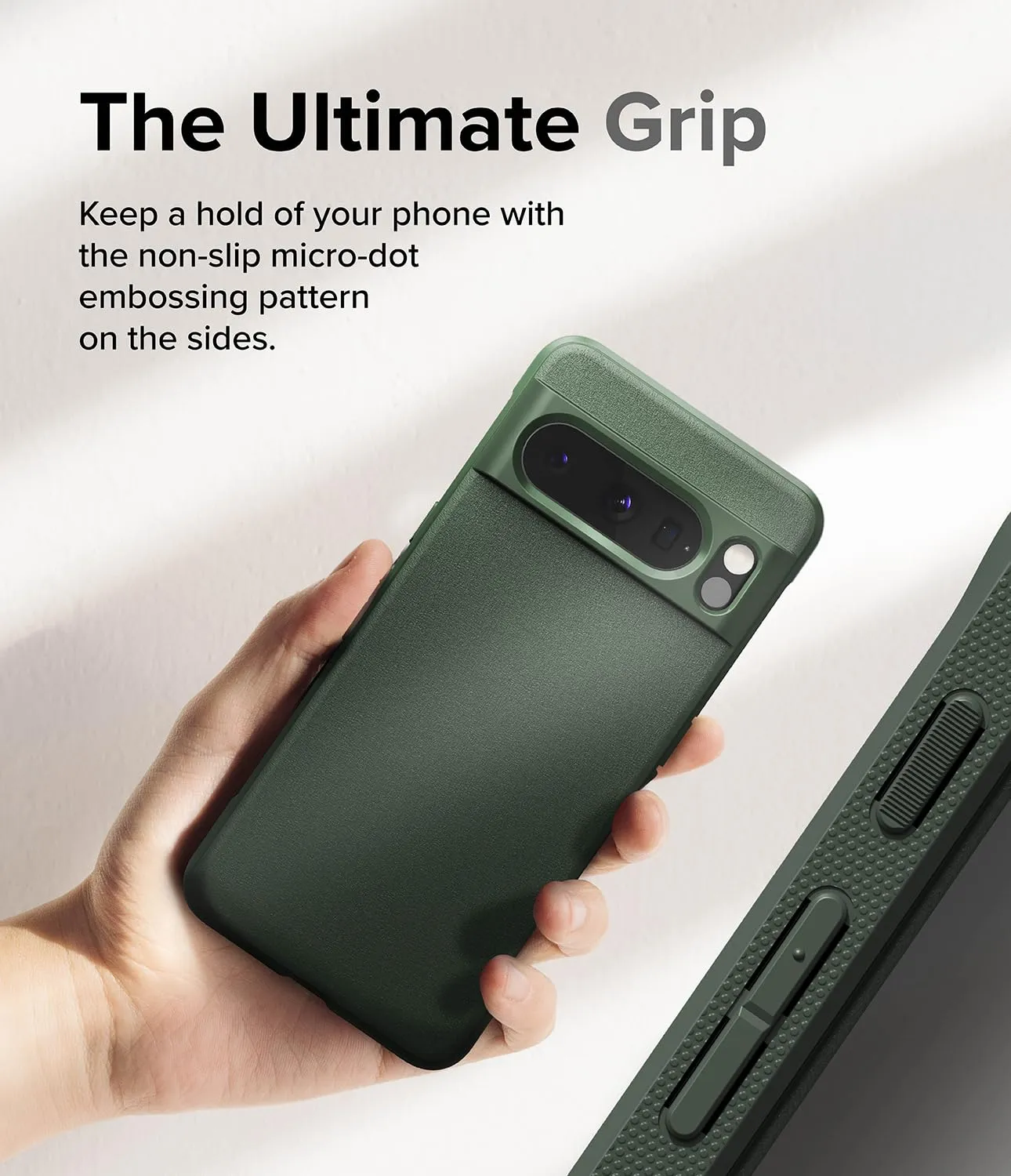 Google Pixel 8 Pro Back Cover Case | Onyx  - Dark Green