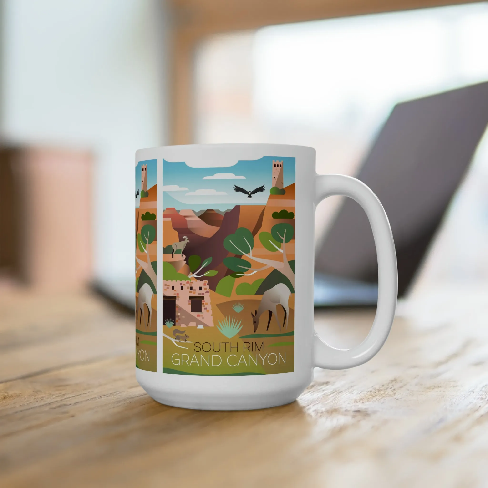 Grand Canyon National Park South Rim Ceramic Mug 11oz or 15oz