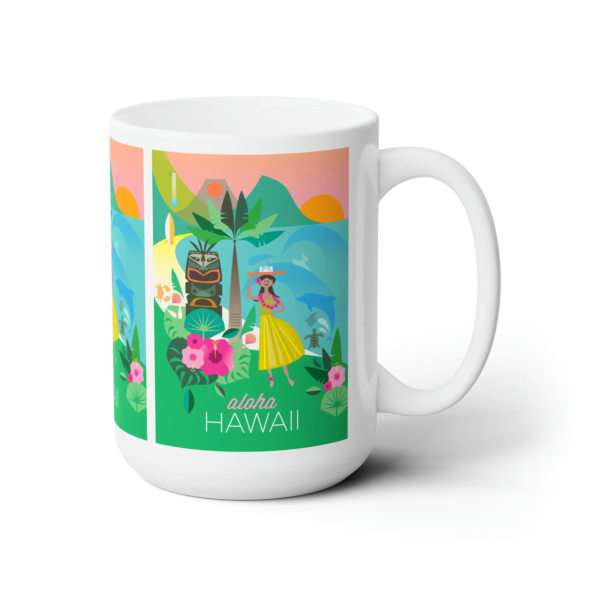 Hawaii Ceramic Mug 11oz or 15oz