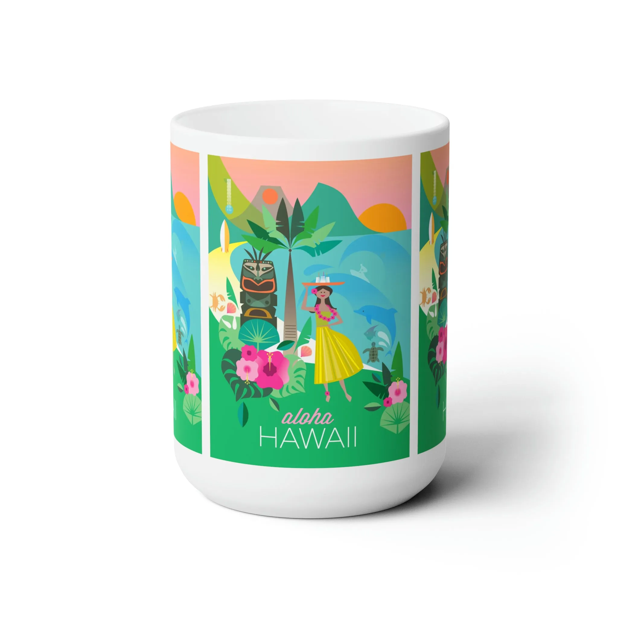 Hawaii Ceramic Mug 11oz or 15oz