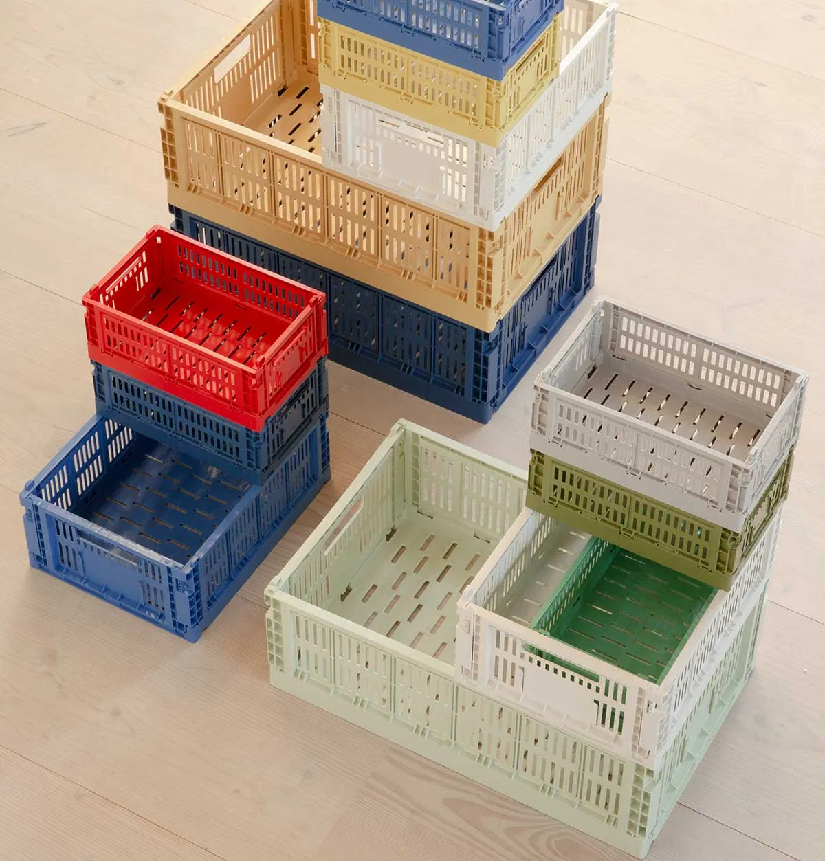 HAY Colour Crate – Large – Mint