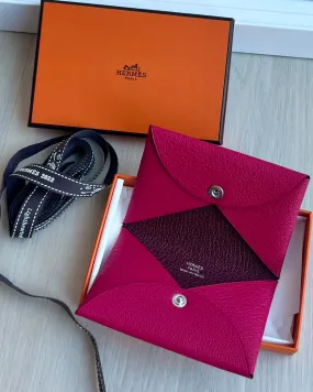 Hermes Calvi Card Holder