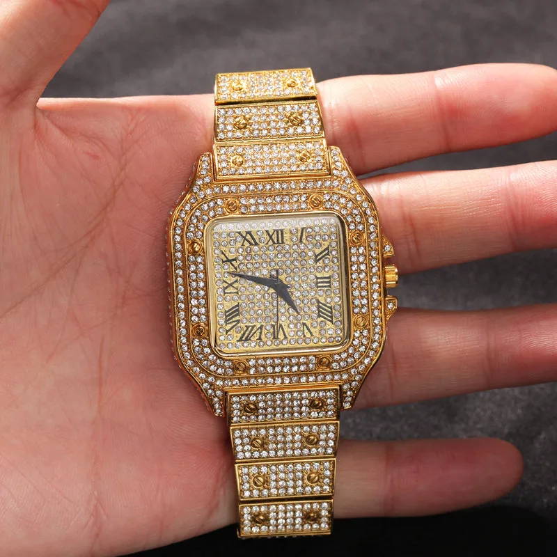 Hip Hop Roman numeral Quartz Watch