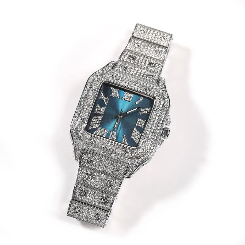 Hip Hop Roman numeral Quartz Watch