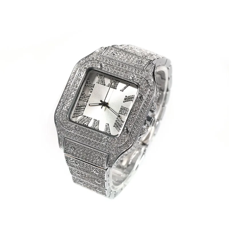 Hip Hop Roman numeral Quartz Watch