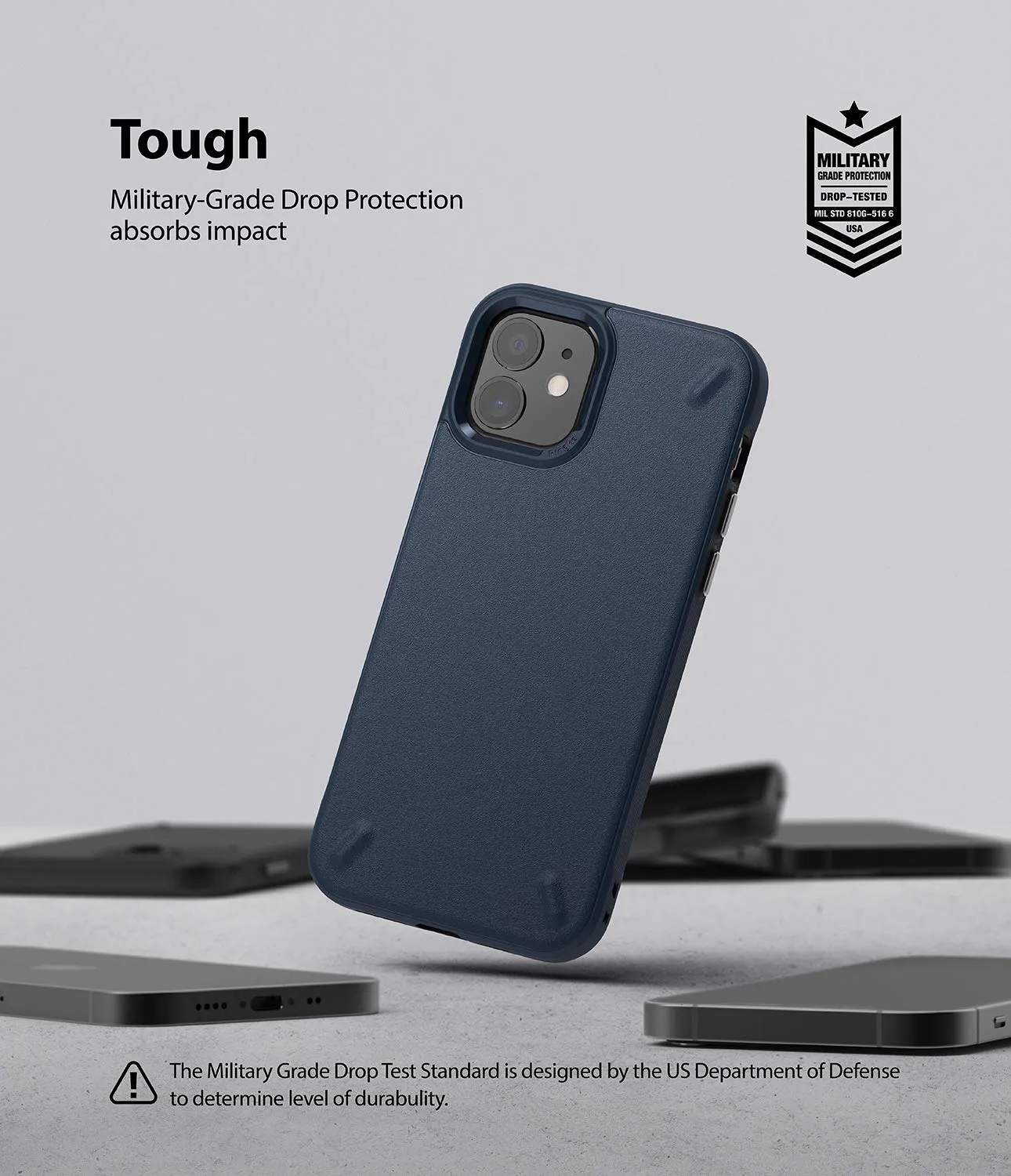 iPhone 12 Mini Back Cover Case | Onyx - Navy