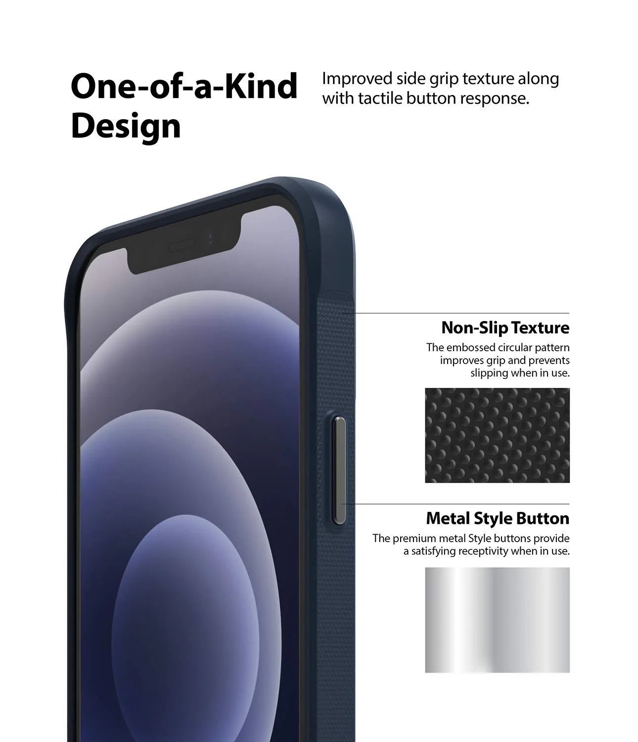 iPhone 12 Mini Back Cover Case | Onyx - Navy