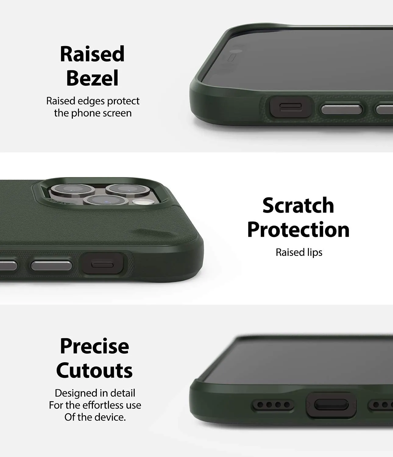 iPhone 12 Pro Max Back Cover Case | Onyx - Dark Green