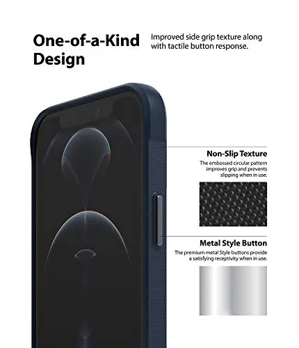 iPhone 12 Pro Max Back Cover Case | Onyx - Navy