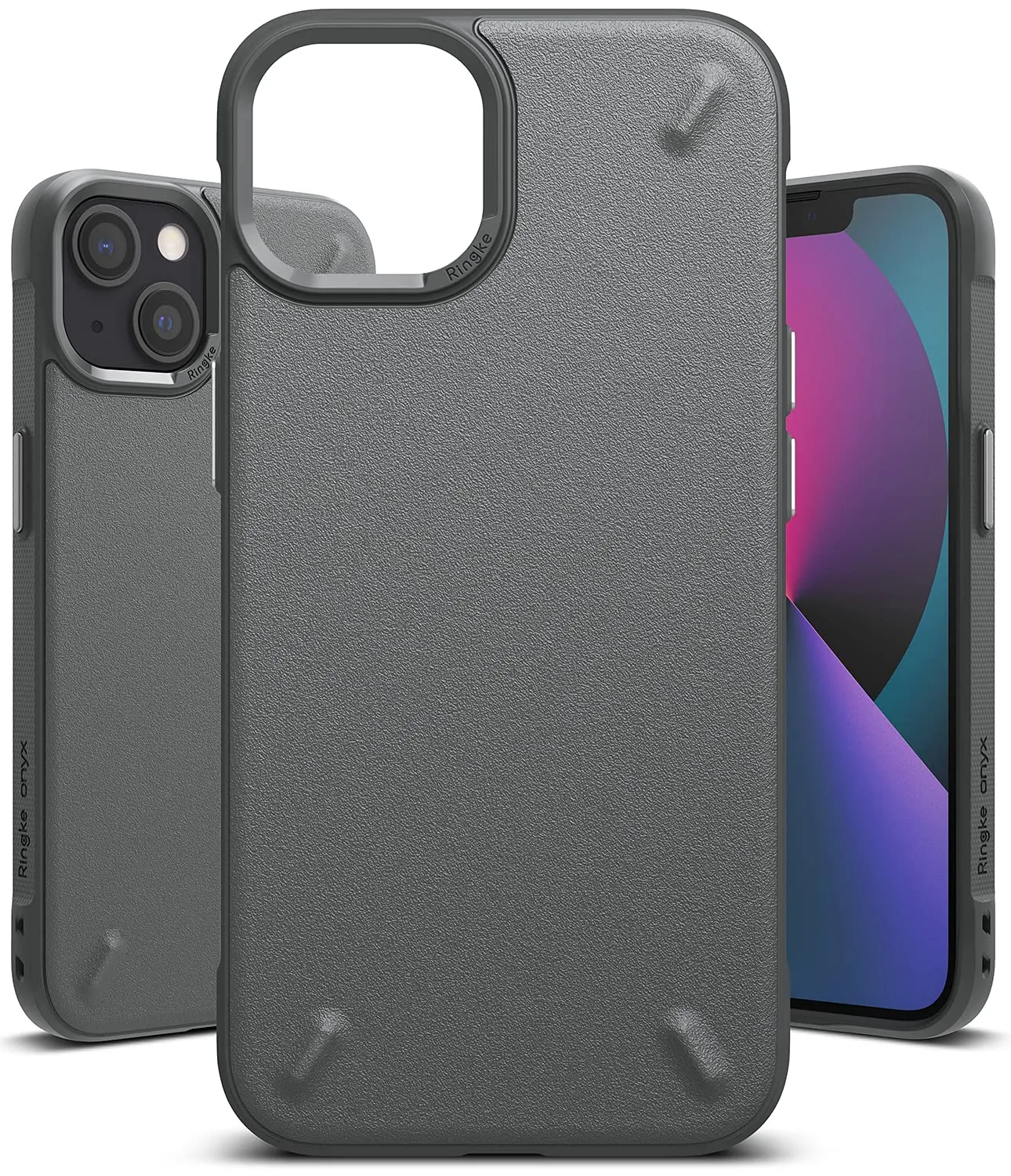 iPhone 13 Back Cover Case | Onyx - Dark Gray