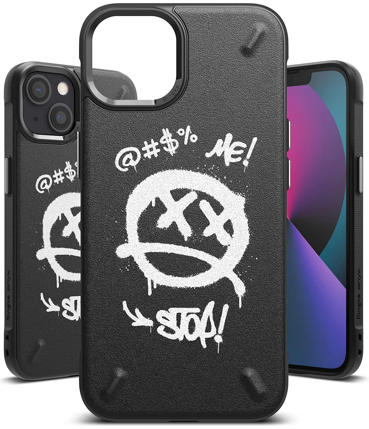 iPhone 13 Mini Back Cover Case | Onyx Design - Graffiti