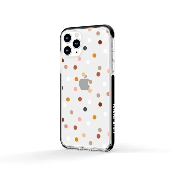 iPhone Case - Warm Tone Polka Dot