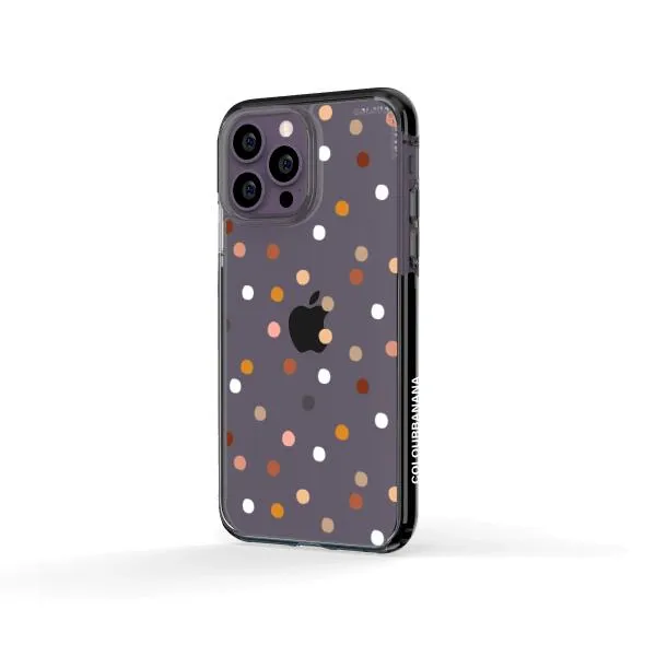 iPhone Case - Warm Tone Polka Dot