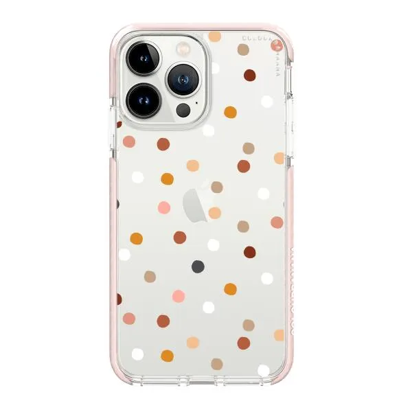 iPhone Case - Warm Tone Polka Dot