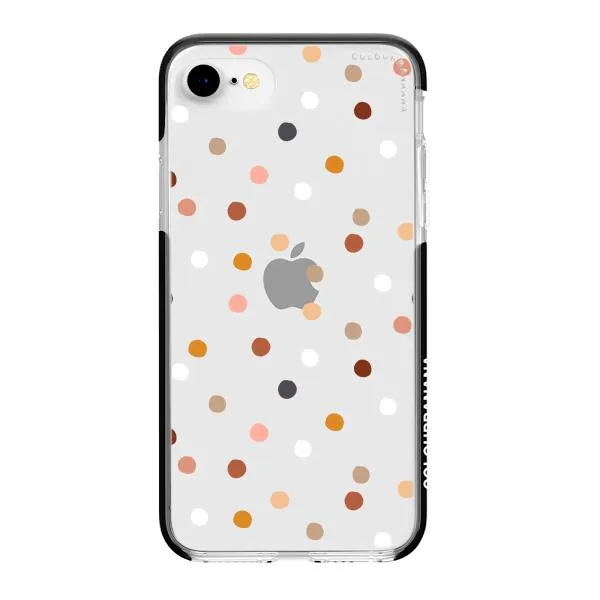 iPhone Case - Warm Tone Polka Dot