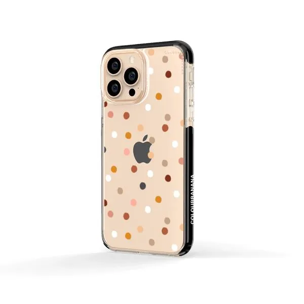 iPhone Case - Warm Tone Polka Dot