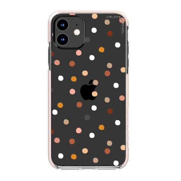 iPhone Case - Warm Tone Polka Dot