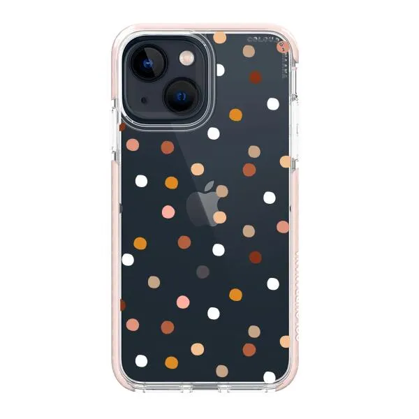 iPhone Case - Warm Tone Polka Dot