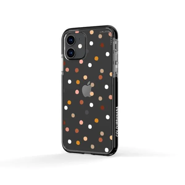 iPhone Case - Warm Tone Polka Dot