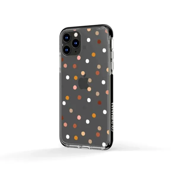 iPhone Case - Warm Tone Polka Dot