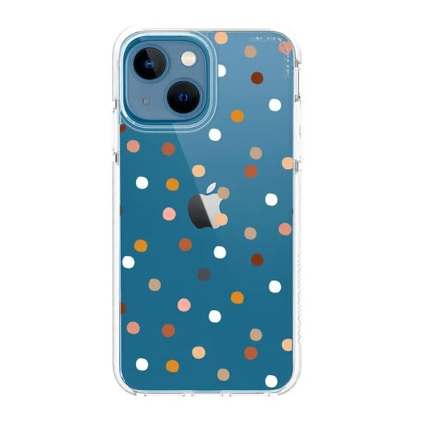 iPhone Case - Warm Tone Polka Dot