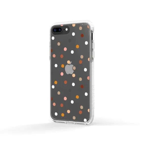 iPhone Case - Warm Tone Polka Dot