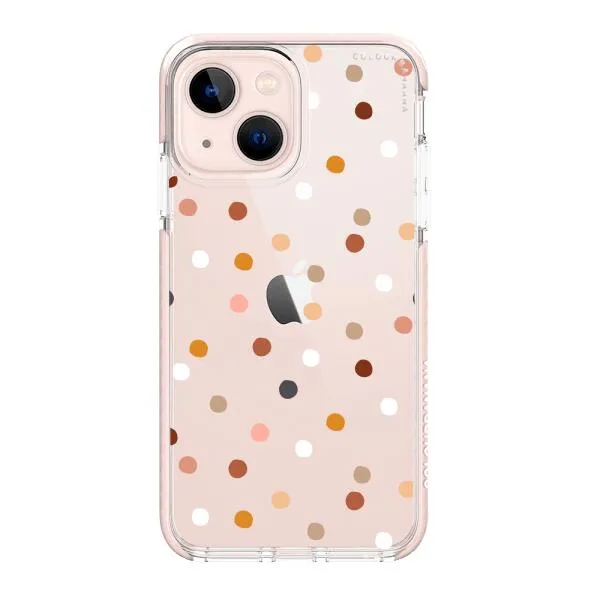 iPhone Case - Warm Tone Polka Dot