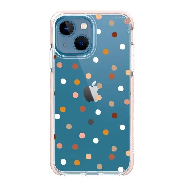 iPhone Case - Warm Tone Polka Dot