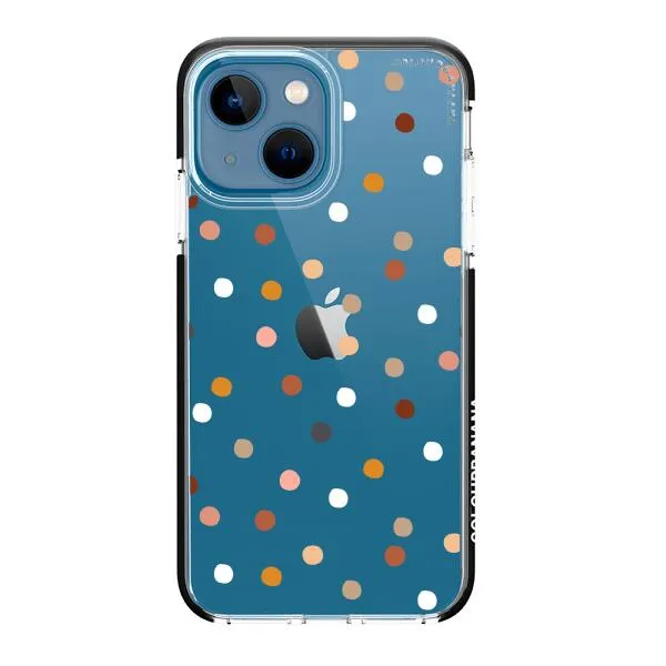 iPhone Case - Warm Tone Polka Dot