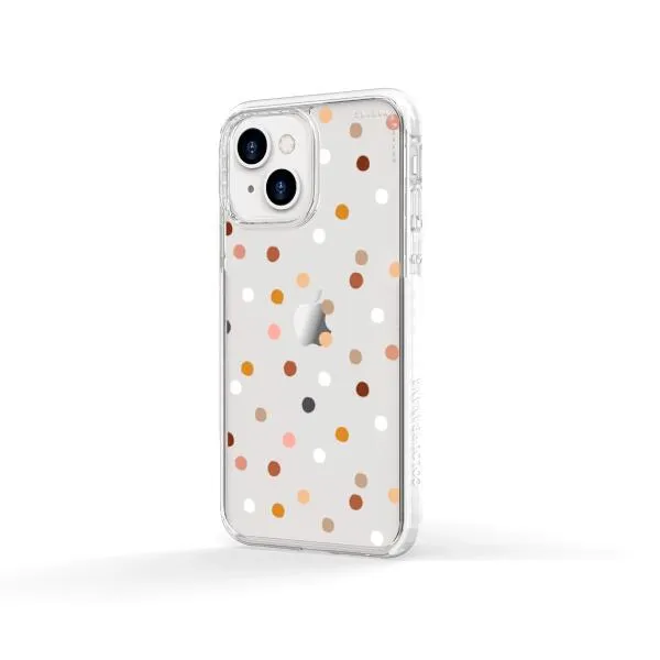 iPhone Case - Warm Tone Polka Dot