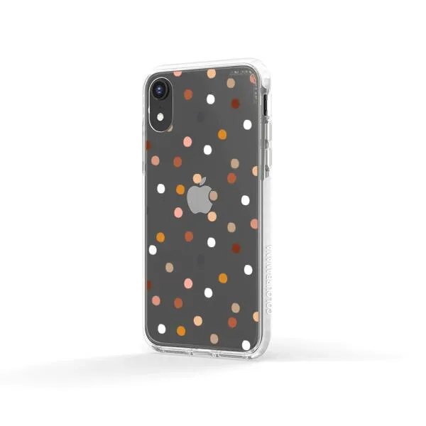 iPhone Case - Warm Tone Polka Dot