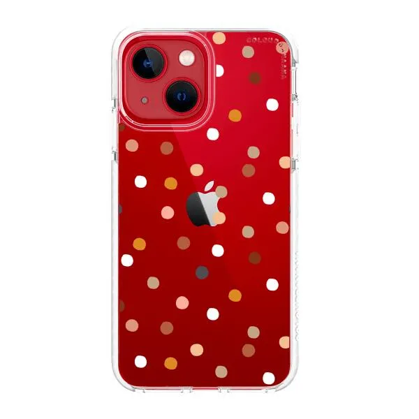 iPhone Case - Warm Tone Polka Dot