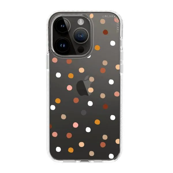 iPhone Case - Warm Tone Polka Dot