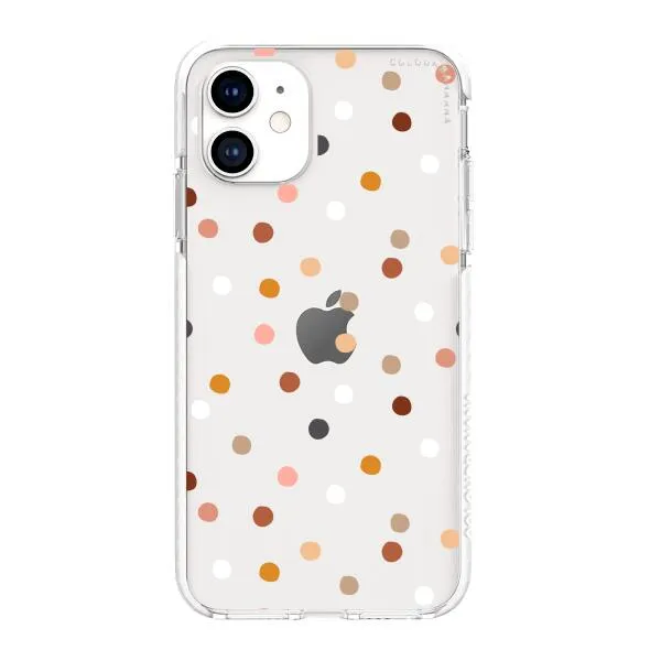 iPhone Case - Warm Tone Polka Dot