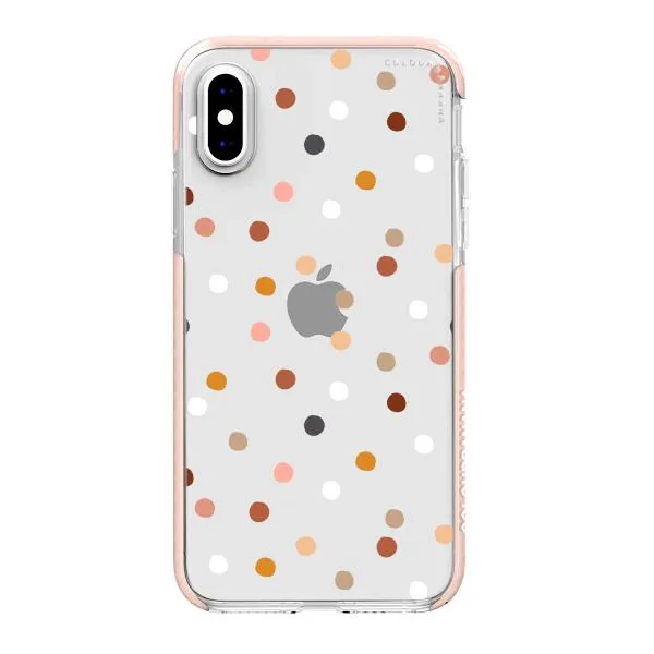 iPhone Case - Warm Tone Polka Dot