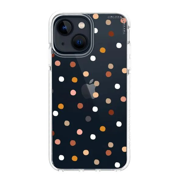 iPhone Case - Warm Tone Polka Dot