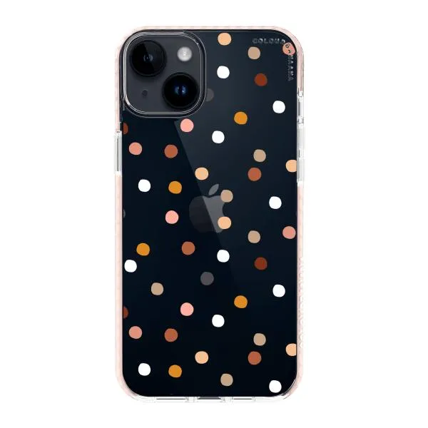 iPhone Case - Warm Tone Polka Dot