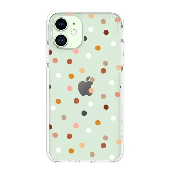 iPhone Case - Warm Tone Polka Dot