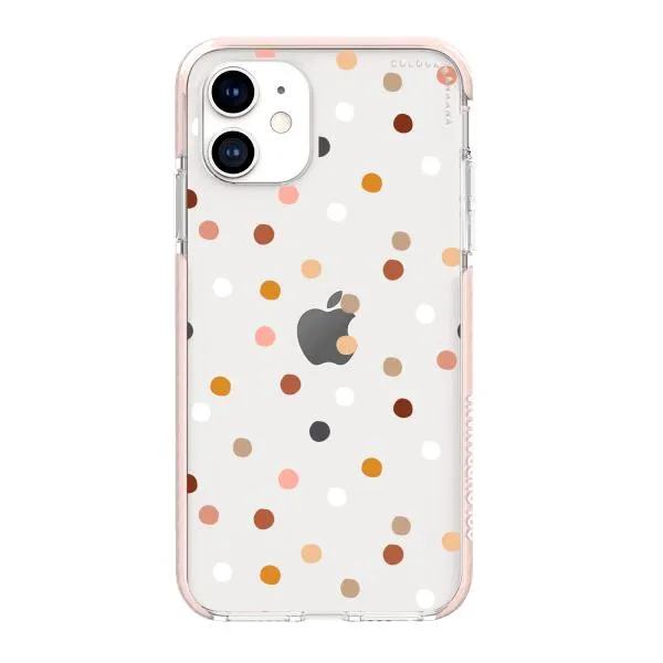 iPhone Case - Warm Tone Polka Dot