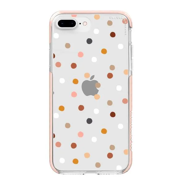 iPhone Case - Warm Tone Polka Dot