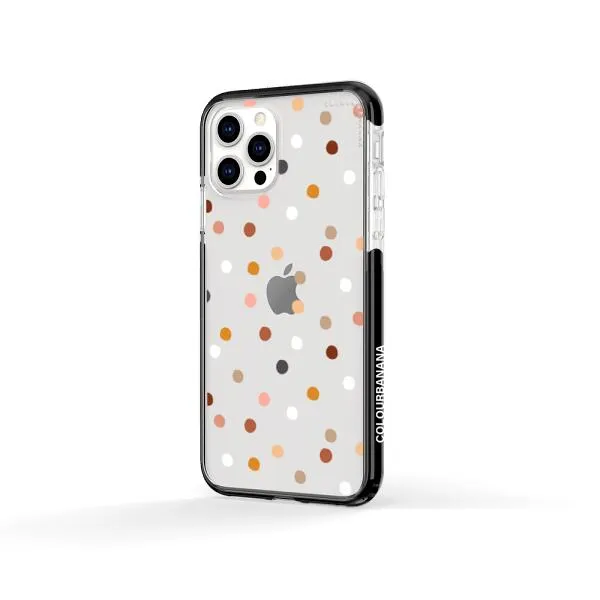 iPhone Case - Warm Tone Polka Dot