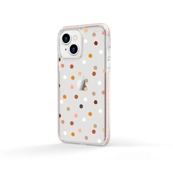 iPhone Case - Warm Tone Polka Dot