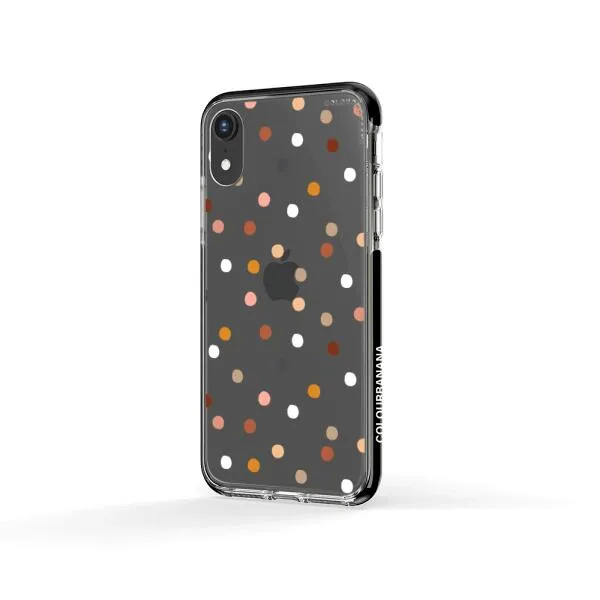 iPhone Case - Warm Tone Polka Dot