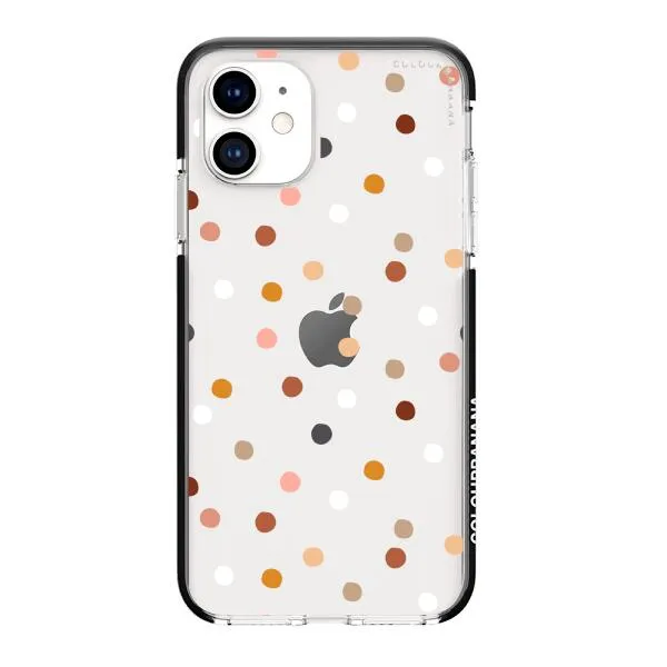 iPhone Case - Warm Tone Polka Dot