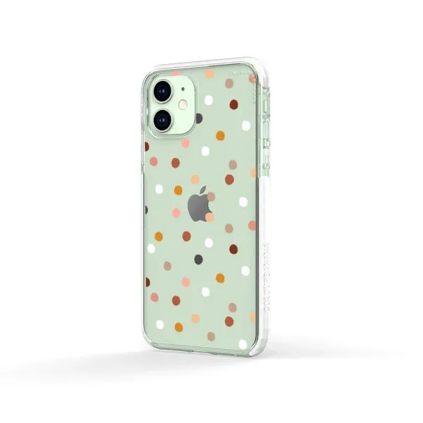 iPhone Case - Warm Tone Polka Dot