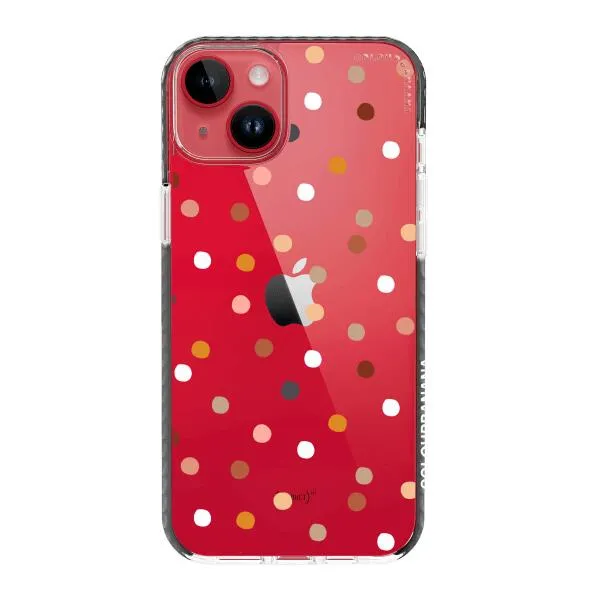 iPhone Case - Warm Tone Polka Dot