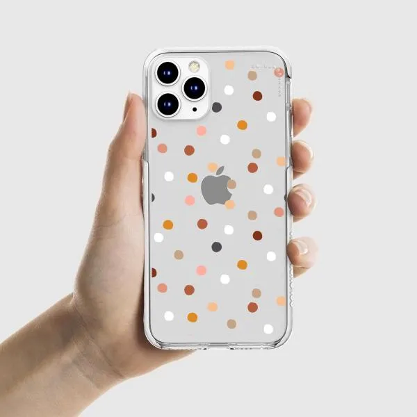 iPhone Case - Warm Tone Polka Dot